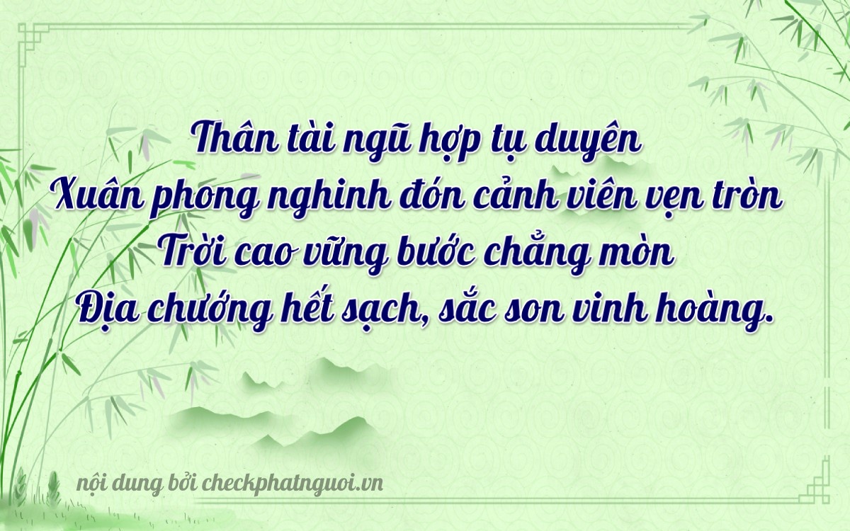 Bài thơ ý nghĩa cho <b>biển số 89B2-22288</b> tại website checkphatnguoi.vn