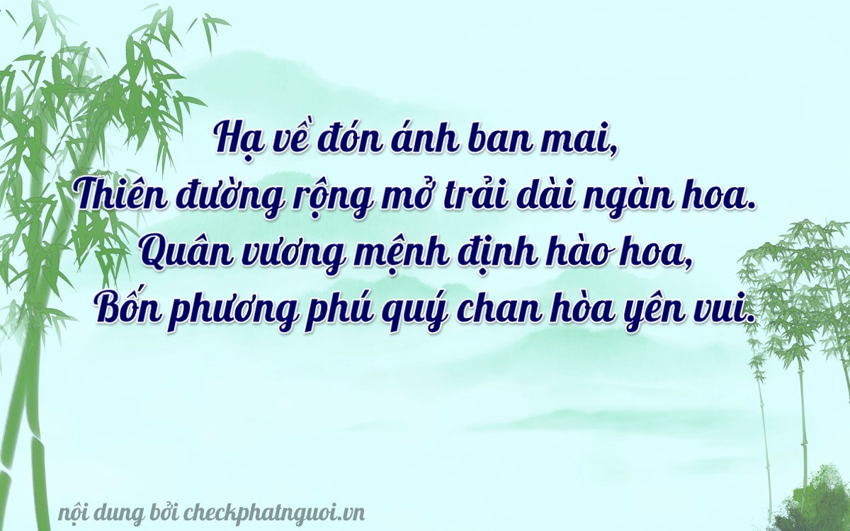 Bài thơ ý nghĩa cho <b>biển số 89C-14124</b> tại website checkphatnguoi.vn