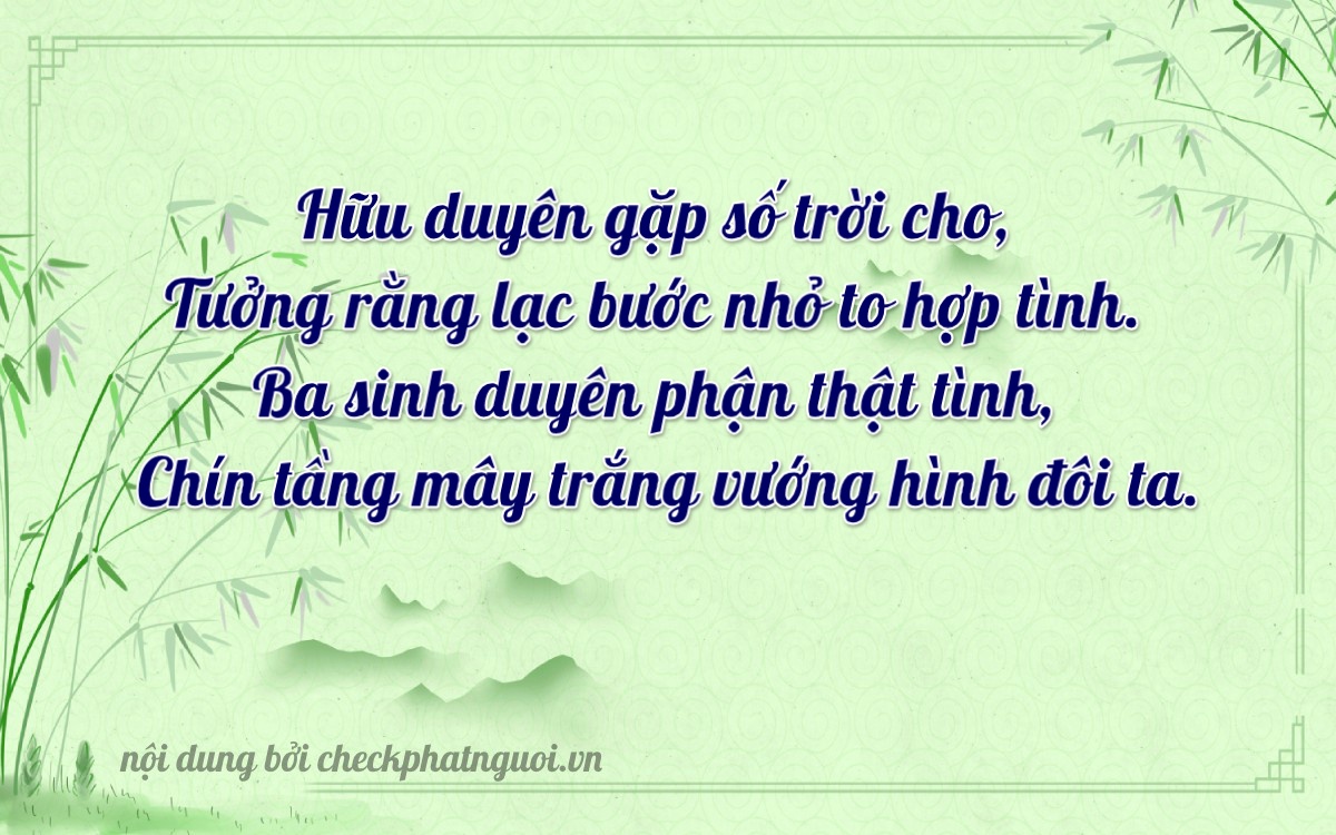 Bài thơ ý nghĩa cho <b>biển số 89C-29329</b> tại website checkphatnguoi.vn