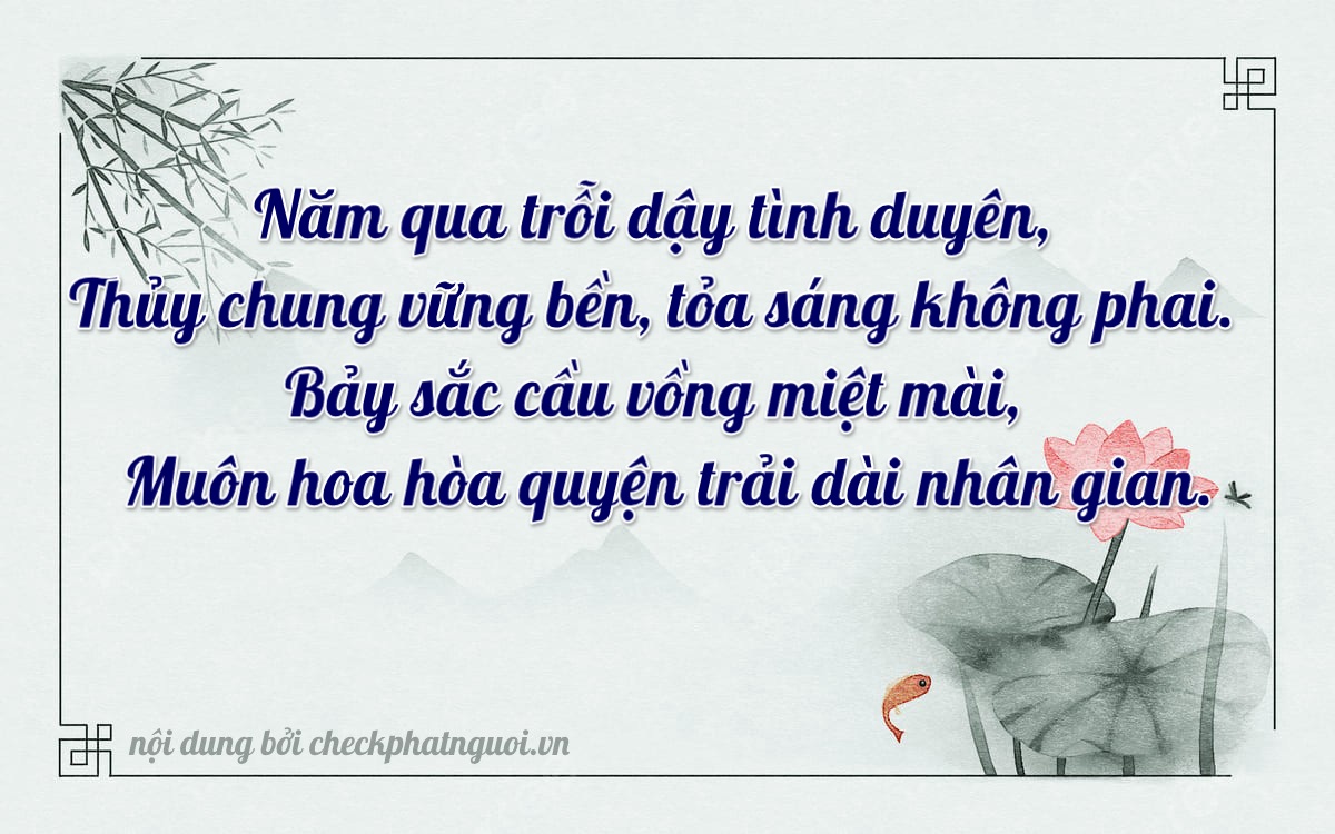 Bài thơ ý nghĩa cho <b>biển số 89E1-59726</b> tại website checkphatnguoi.vn