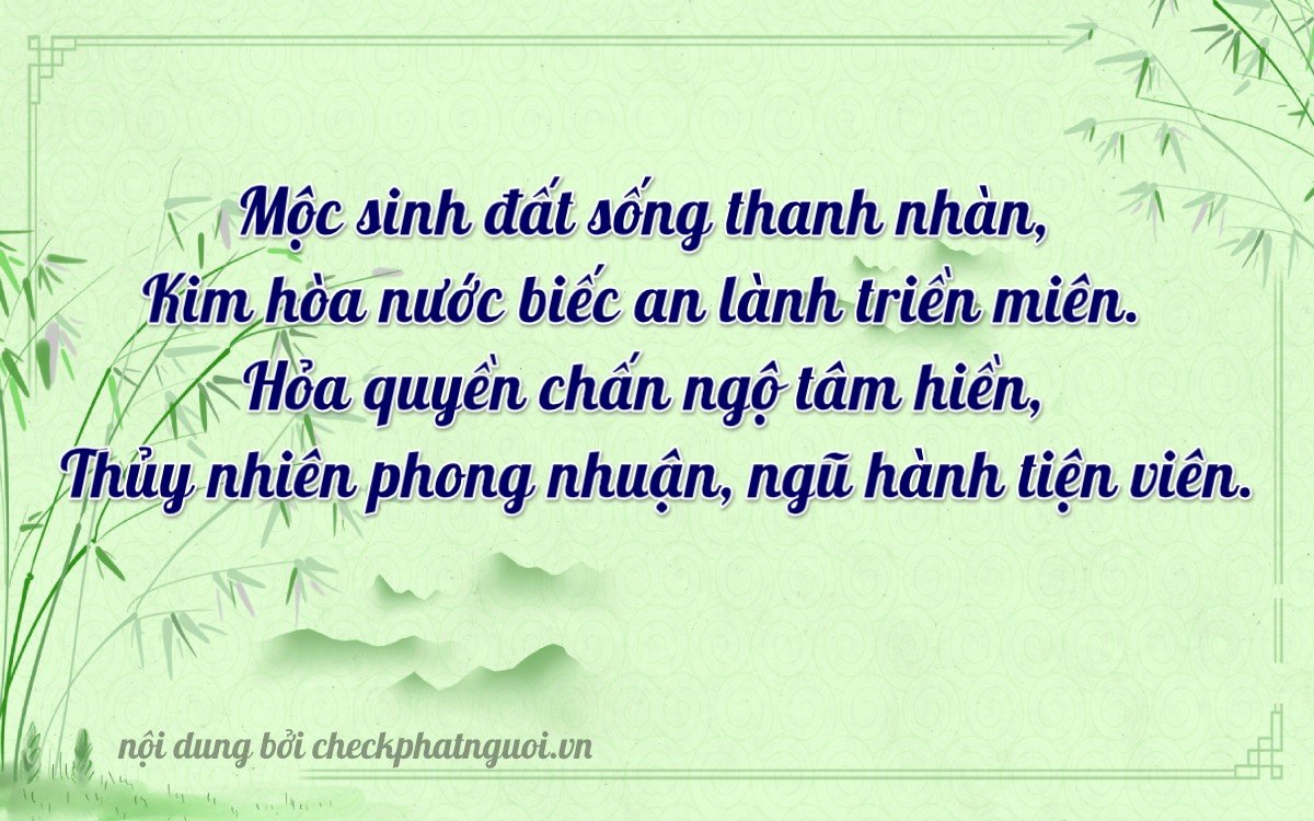 Bài thơ ý nghĩa cho <b>biển số 89F1-34063</b> tại website checkphatnguoi.vn