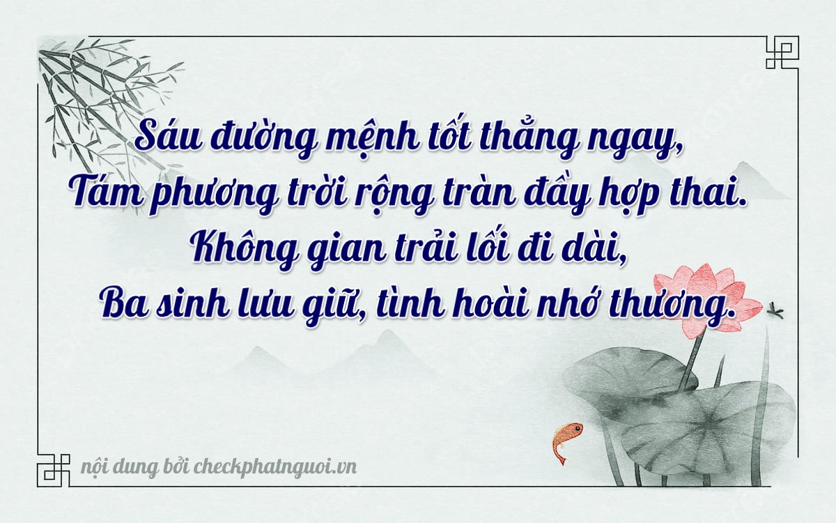 Bài thơ ý nghĩa cho <b>biển số 89F1-60819</b> tại website checkphatnguoi.vn