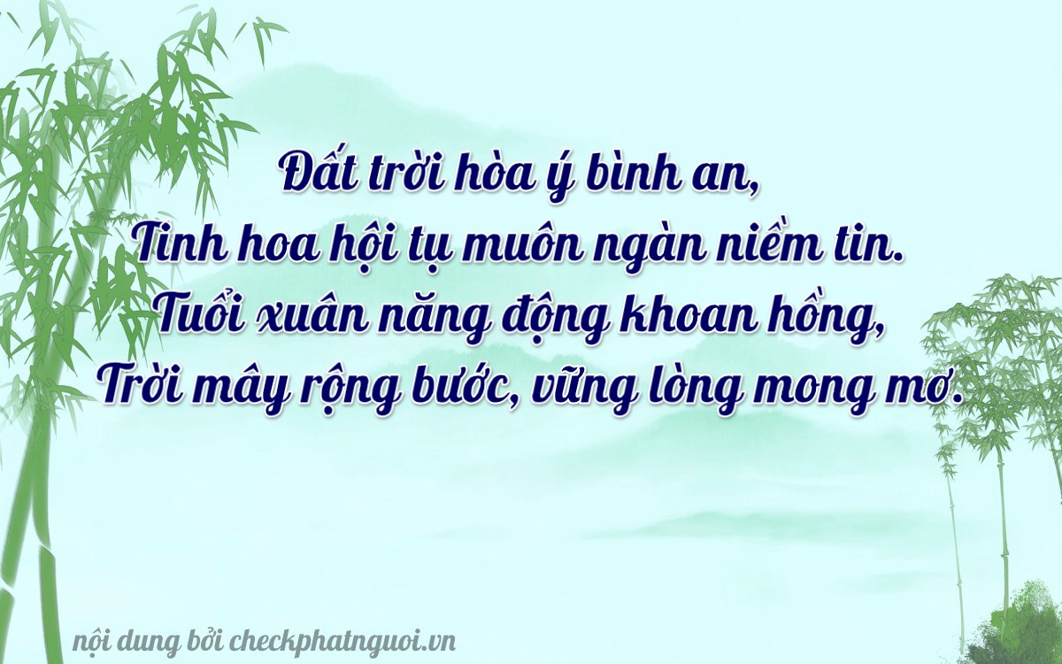 Bài thơ ý nghĩa cho <b>biển số 89H-07612</b> tại website checkphatnguoi.vn