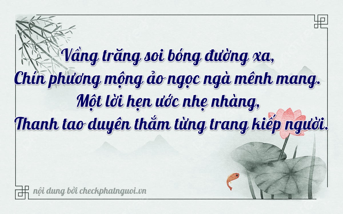 Bài thơ ý nghĩa cho <b>biển số 89K-91777</b> tại website checkphatnguoi.vn