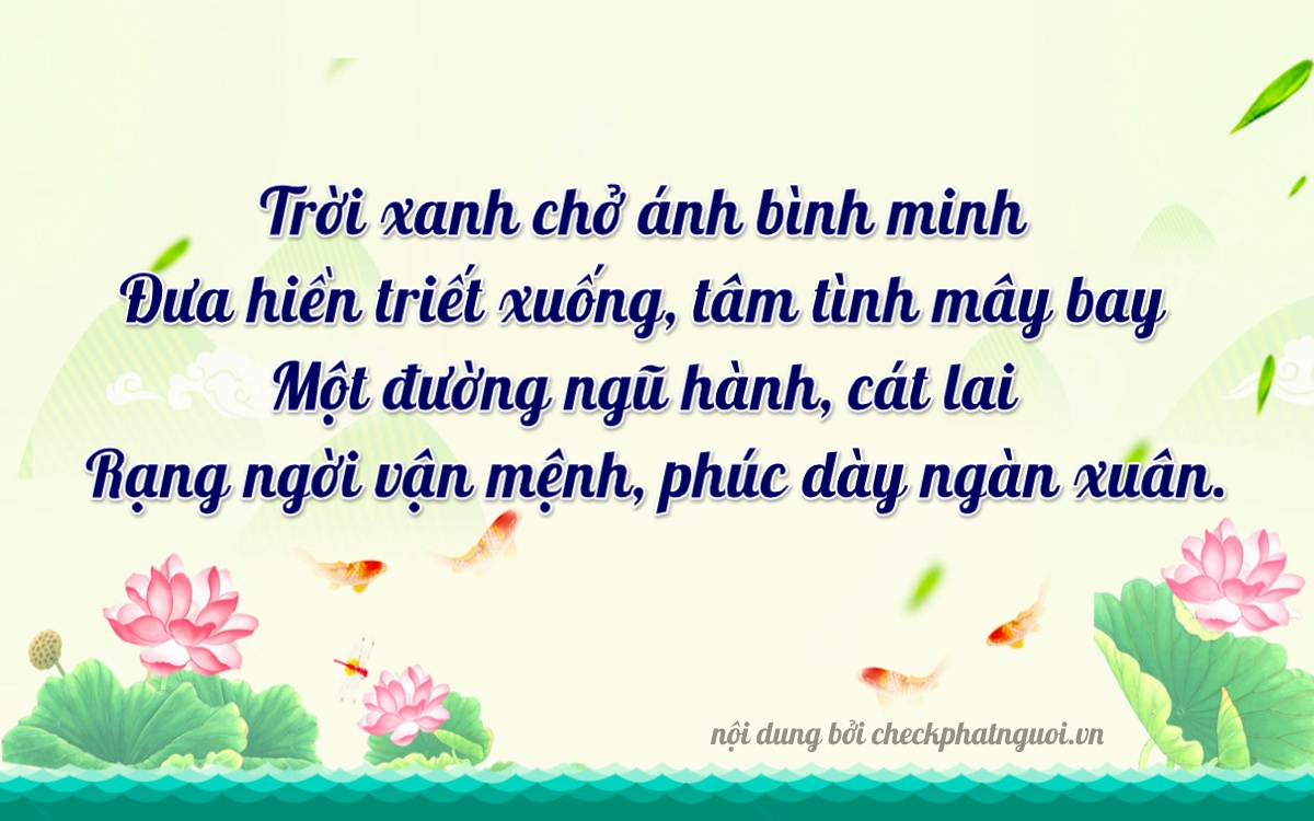 Bài thơ ý nghĩa cho <b>biển số 89L1-44244</b> tại website checkphatnguoi.vn