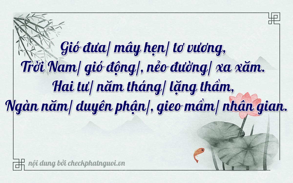 Bài thơ ý nghĩa cho <b>biển số 89L-32629</b> tại website checkphatnguoi.vn