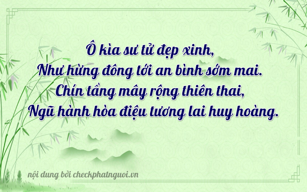 Bài thơ ý nghĩa cho <b>biển số 90A-06705</b> tại website checkphatnguoi.vn