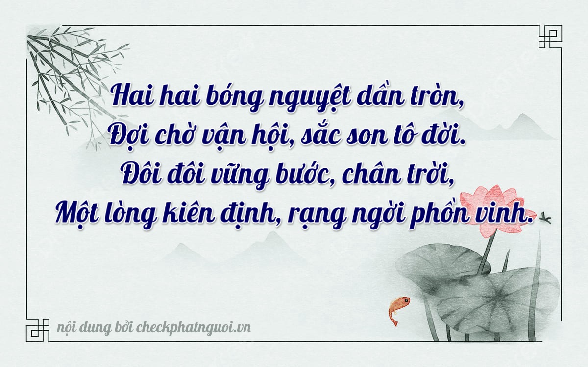 Bài thơ ý nghĩa cho <b>biển số 90A1-02221</b> tại website checkphatnguoi.vn