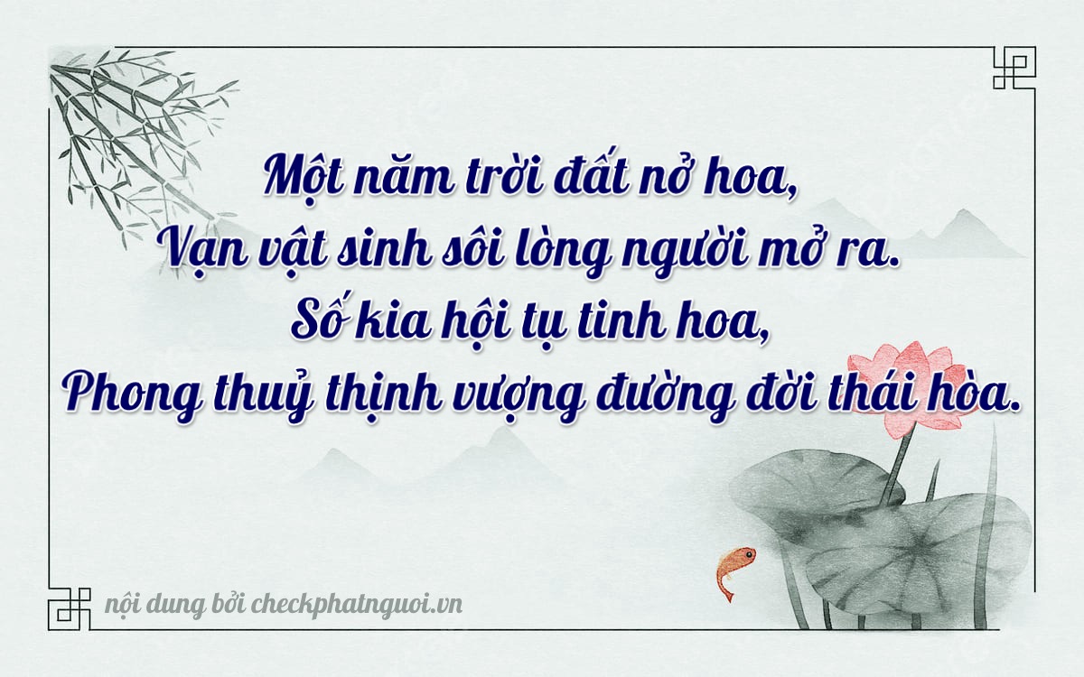 Bài thơ ý nghĩa cho <b>biển số 90A-15113</b> tại website checkphatnguoi.vn