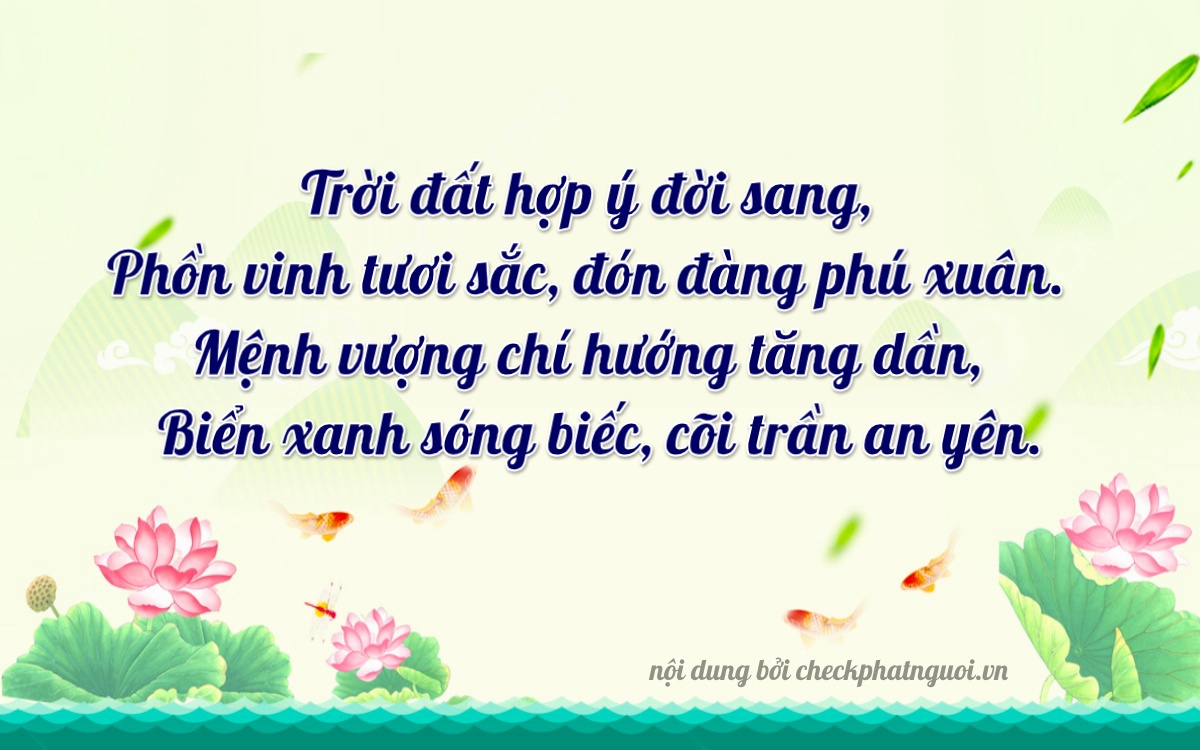 Bài thơ ý nghĩa cho <b>biển số 90A-15622</b> tại website checkphatnguoi.vn