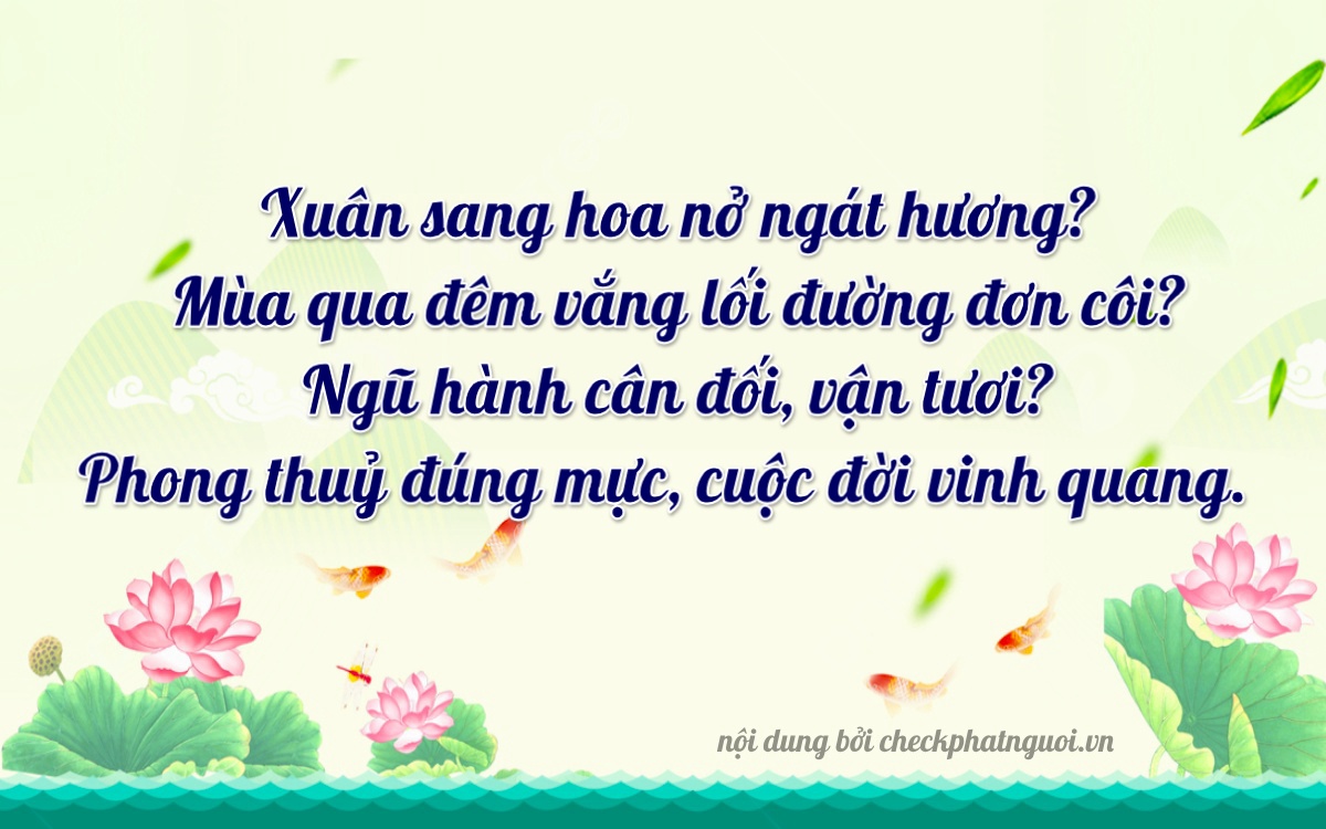 Bài thơ ý nghĩa cho <b>biển số 90A-16511</b> tại website checkphatnguoi.vn