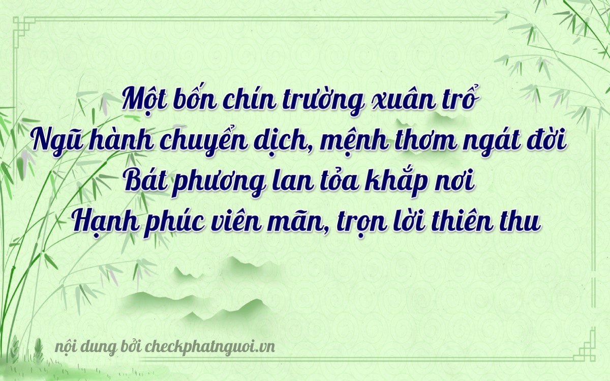 Bài thơ ý nghĩa cho <b>biển số 90A-17453</b> tại website checkphatnguoi.vn