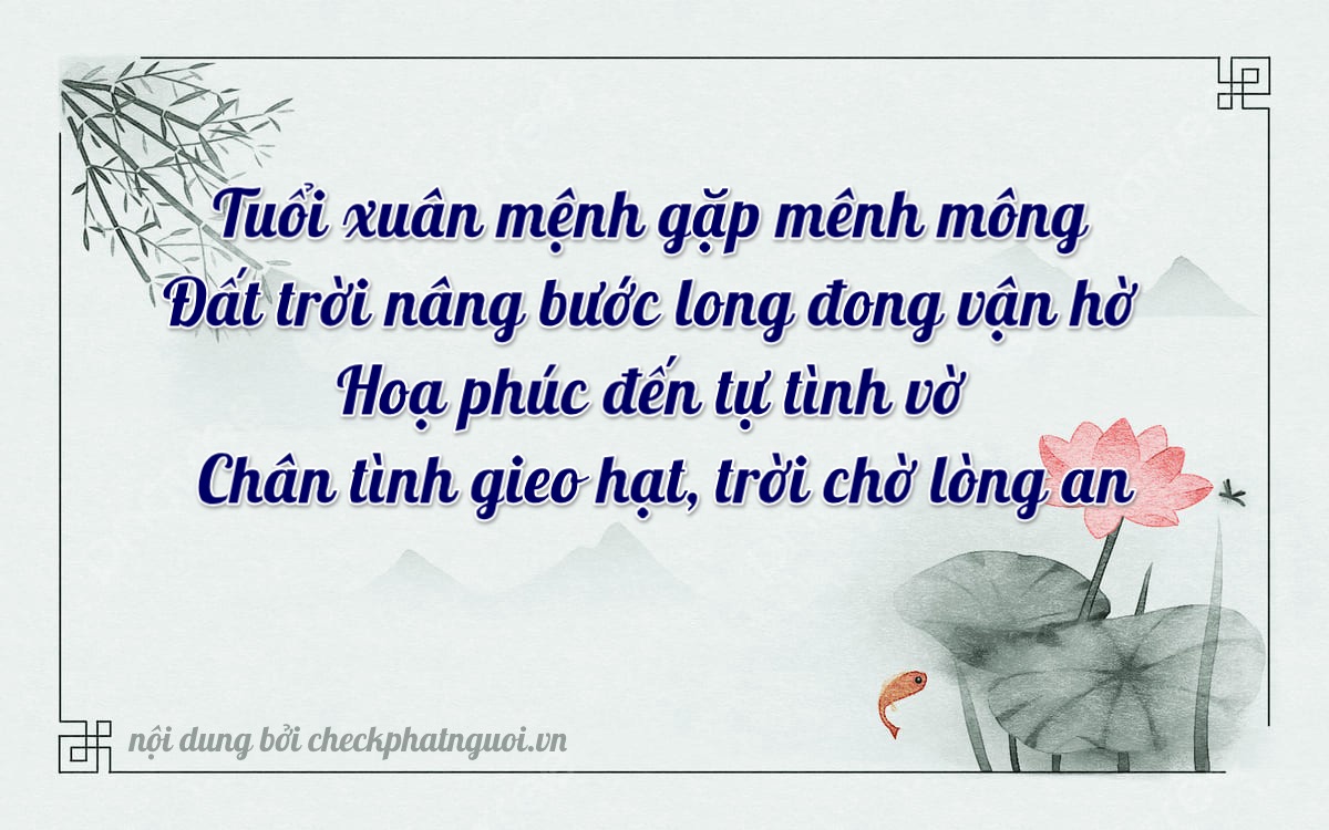 Bài thơ ý nghĩa cho <b>biển số 90A-20199</b> tại website checkphatnguoi.vn