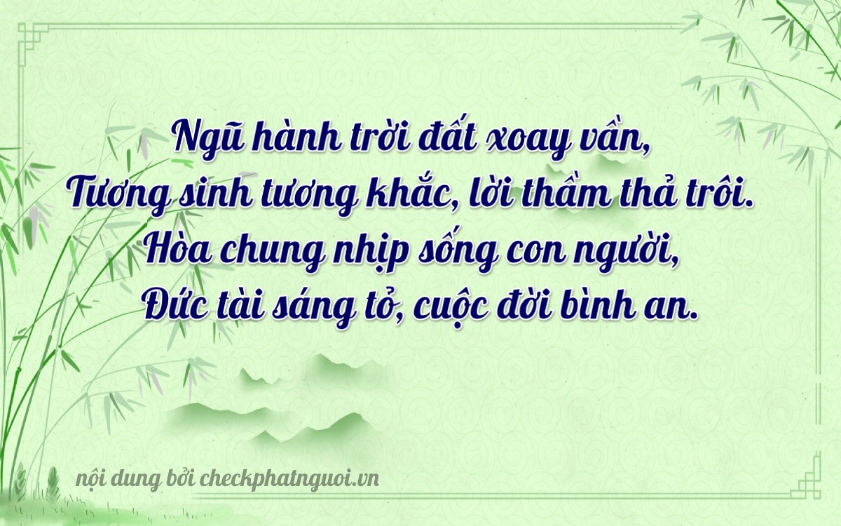 Bài thơ ý nghĩa cho <b>biển số 90A-26791</b> tại website checkphatnguoi.vn