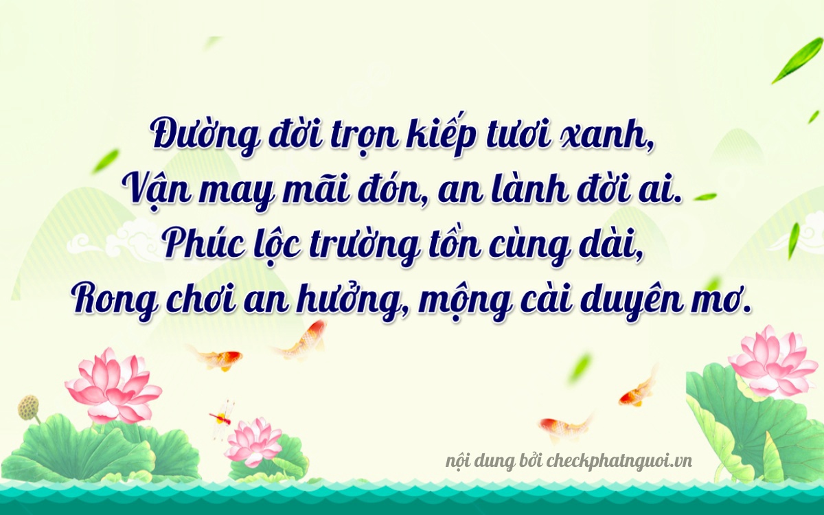 Bài thơ ý nghĩa cho <b>biển số 90B1-37061</b> tại website checkphatnguoi.vn