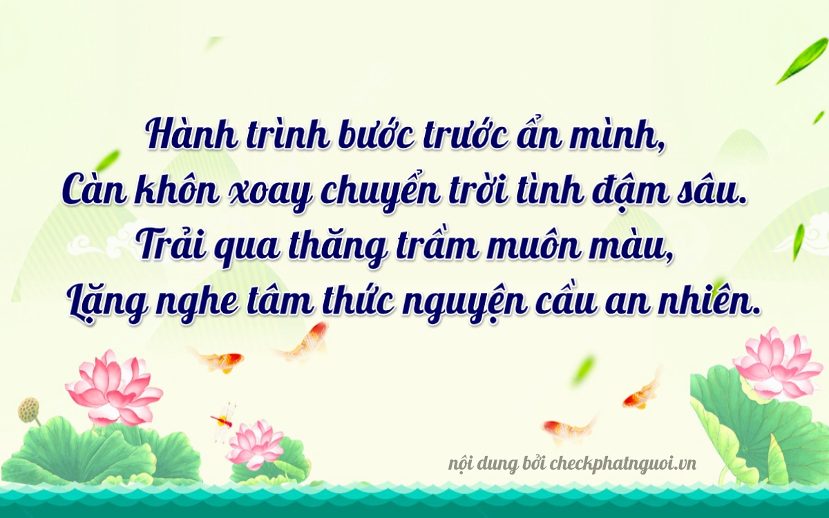 Bài thơ ý nghĩa cho <b>biển số 90B2-38219</b> tại website checkphatnguoi.vn
