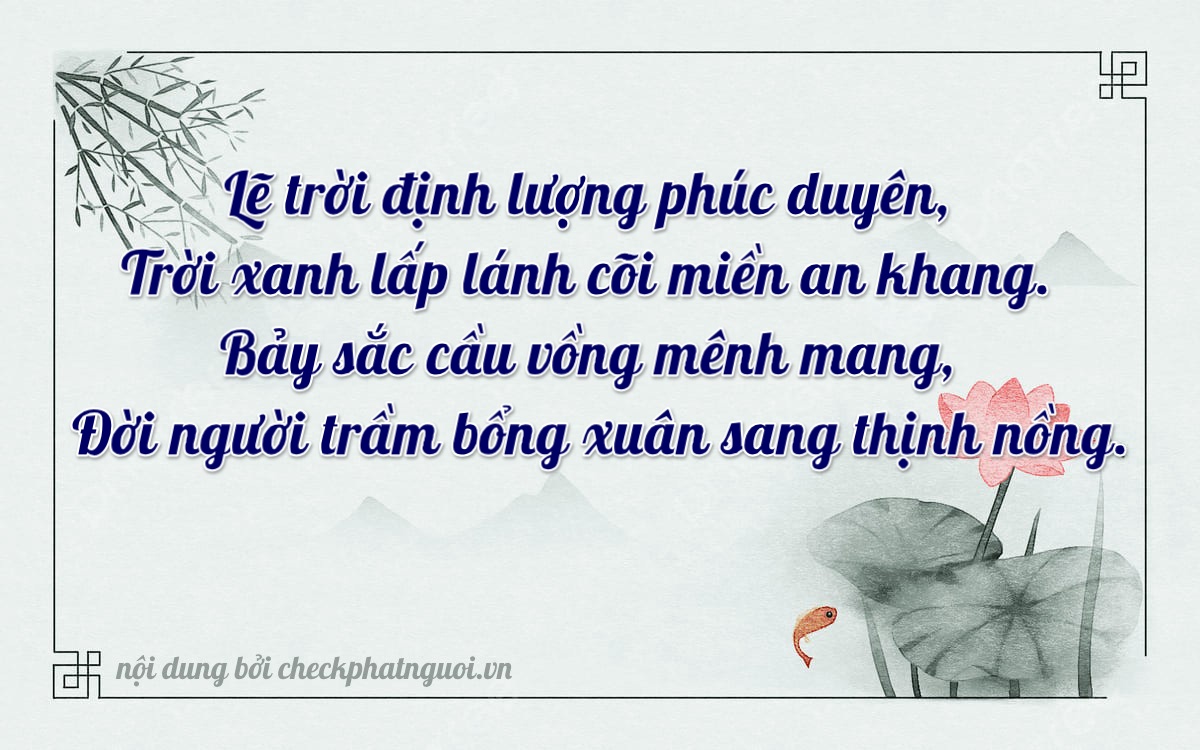 Bài thơ ý nghĩa cho <b>biển số 90B2-63766</b> tại website checkphatnguoi.vn