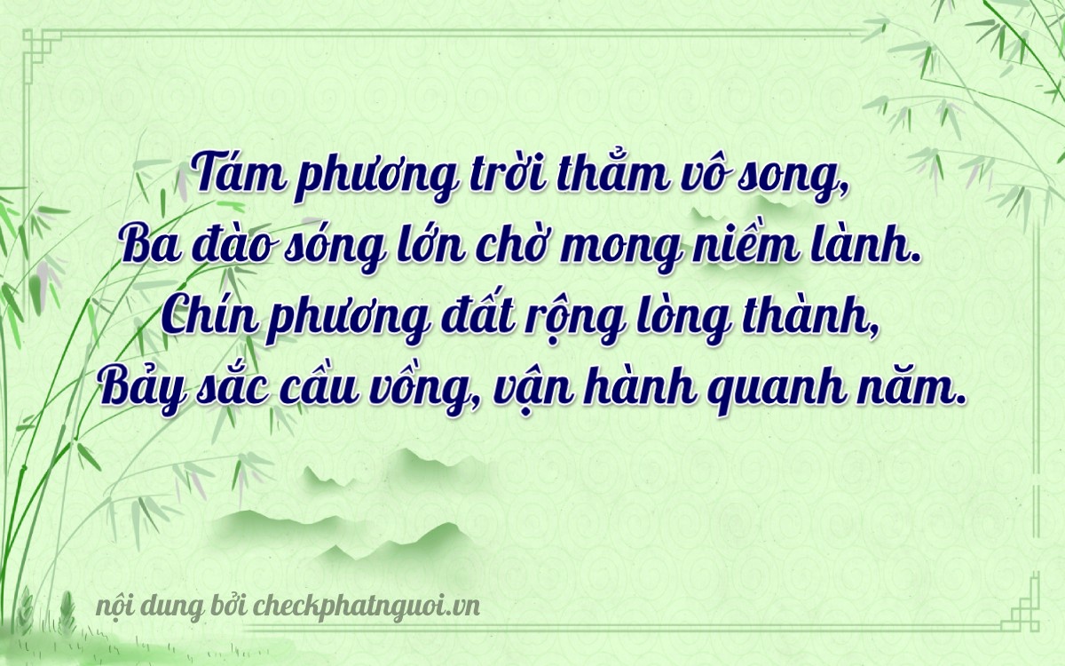 Bài thơ ý nghĩa cho <b>biển số 90B2-83970</b> tại website checkphatnguoi.vn