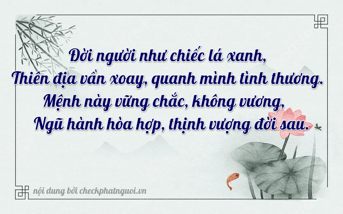 Bài thơ ý nghĩa cho <b>biển số 90B3-62093</b> tại website checkphatnguoi.vn