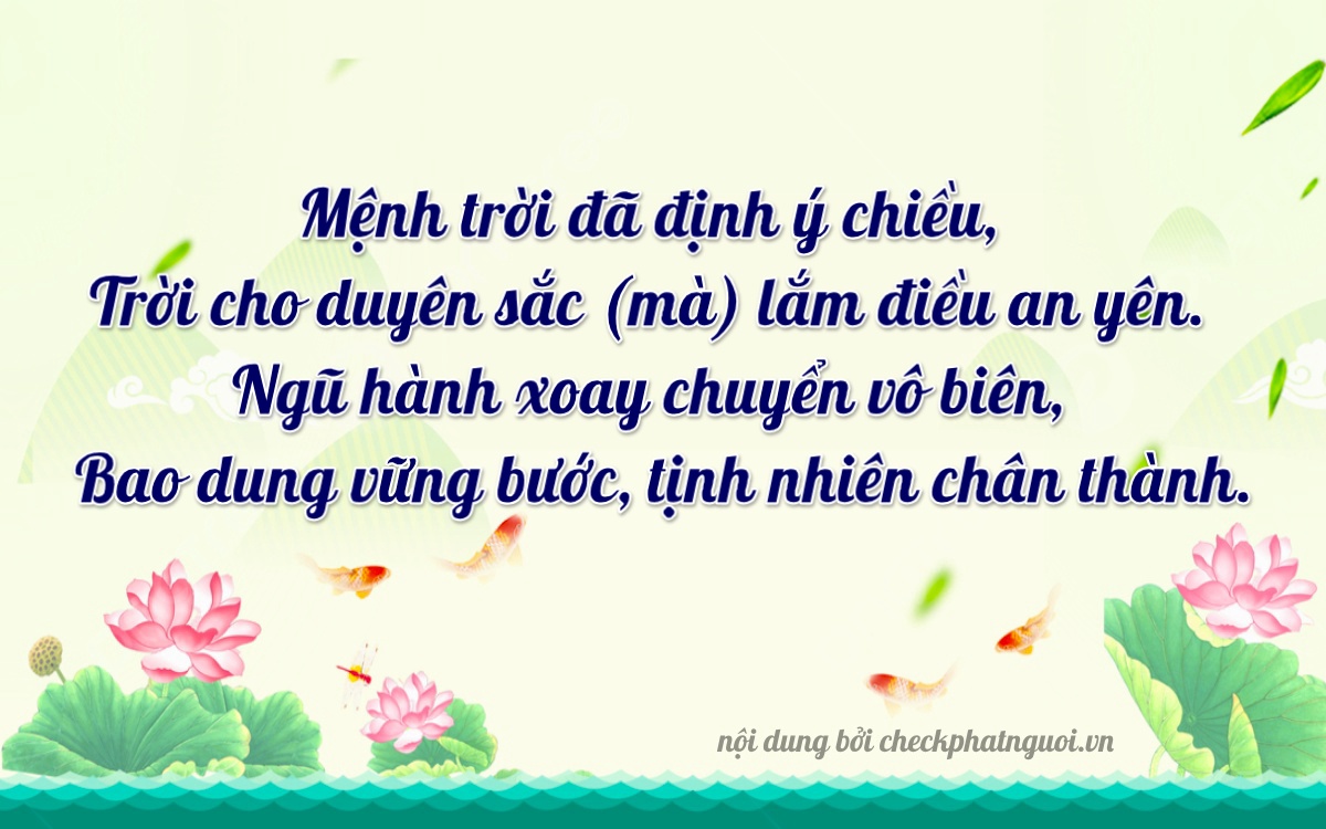 Bài thơ ý nghĩa cho <b>biển số 90C-11970</b> tại website checkphatnguoi.vn