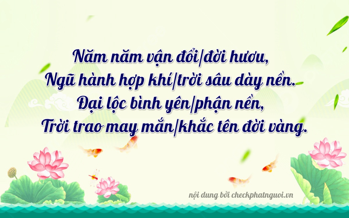 Bài thơ ý nghĩa cho <b>biển số 90C-55555</b> tại website checkphatnguoi.vn