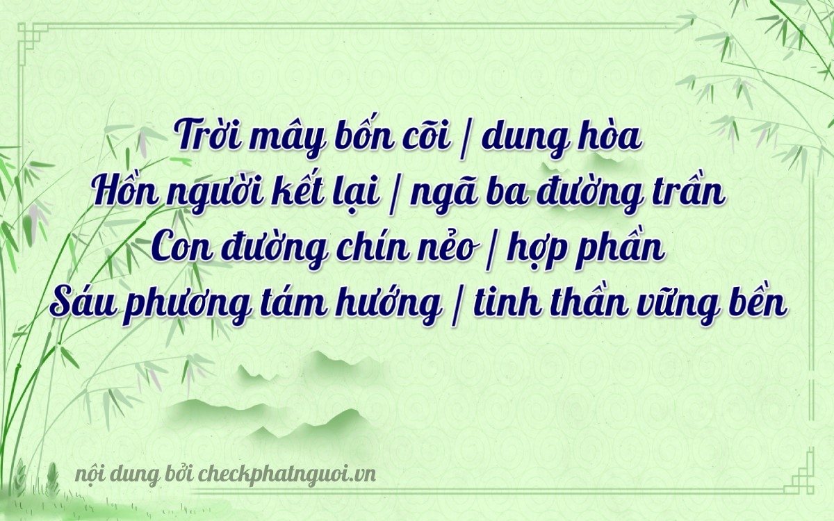 Bài thơ ý nghĩa cho <b>biển số 90H-04149</b> tại website checkphatnguoi.vn