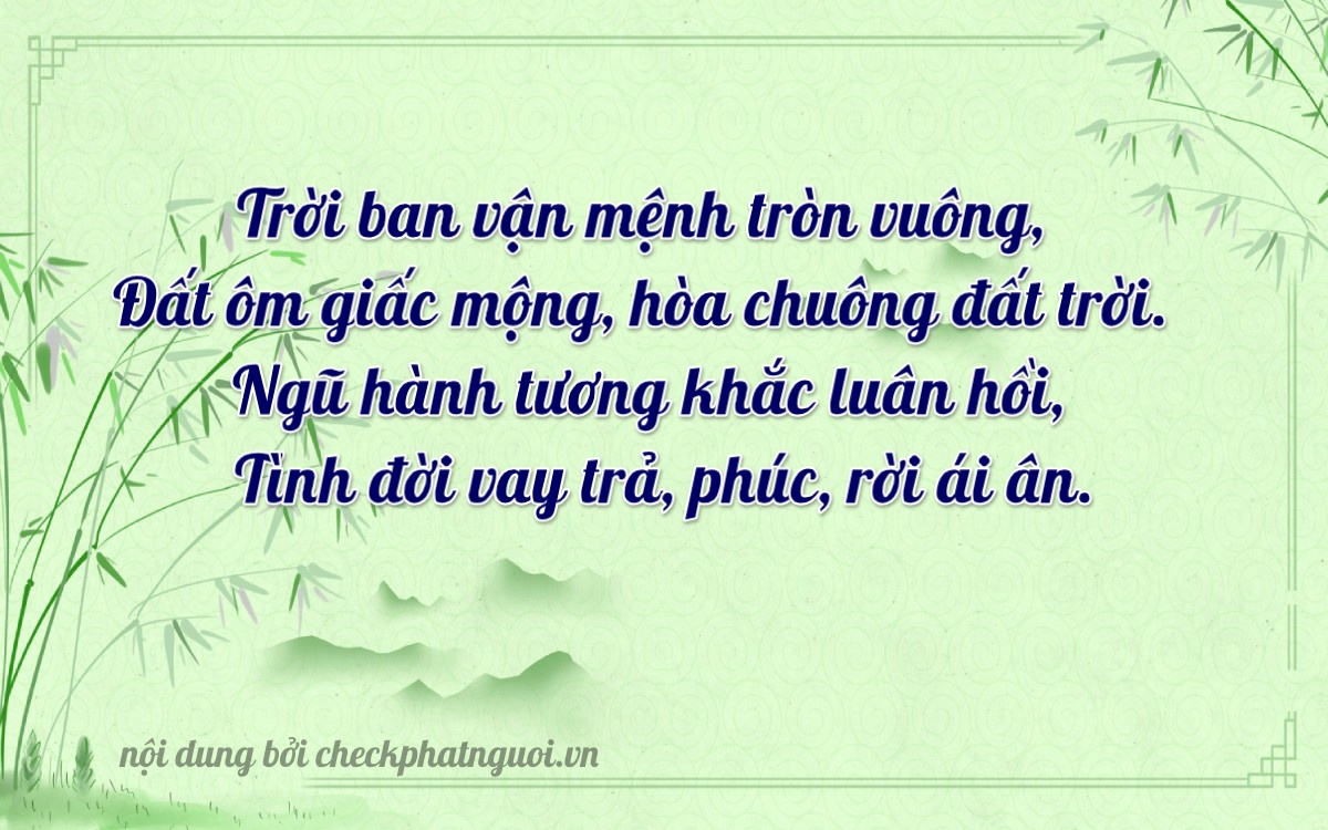 Bài thơ ý nghĩa cho <b>biển số 92678</b> tại website checkphatnguoi.vn