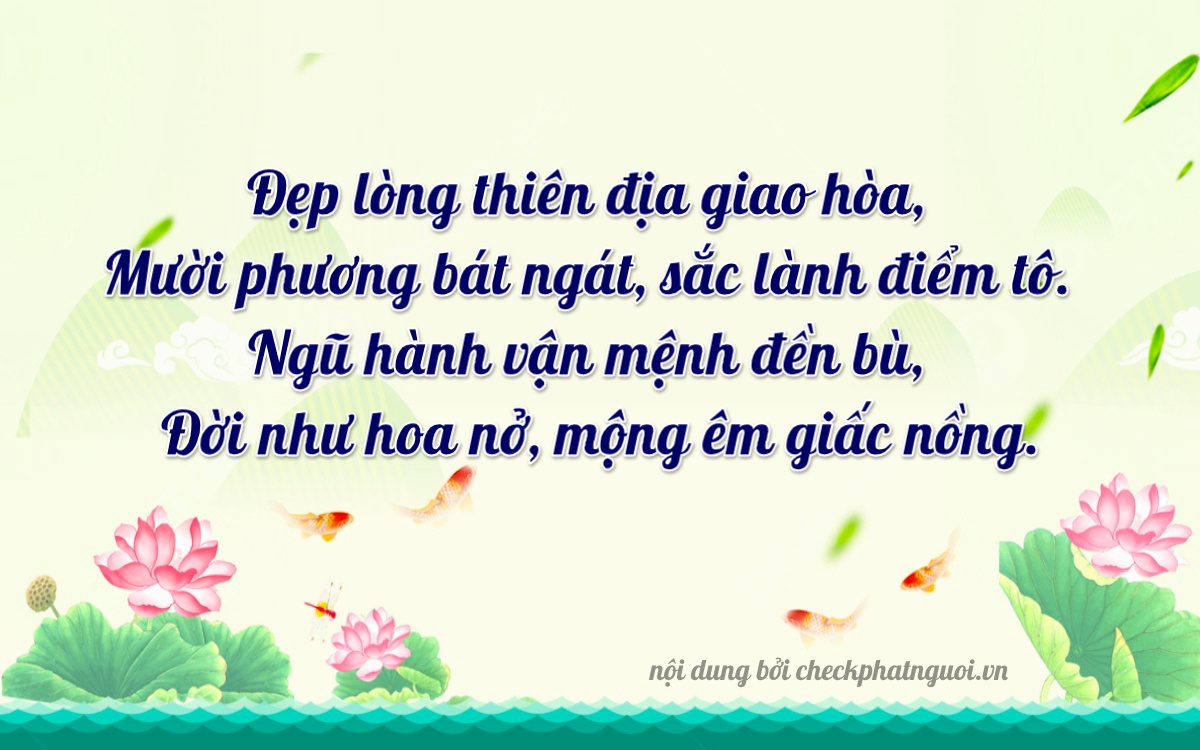 Bài thơ ý nghĩa cho <b>biển số 92A-07480</b> tại website checkphatnguoi.vn