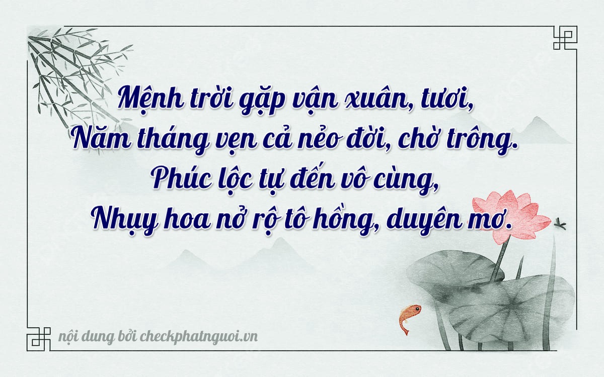 Bài thơ ý nghĩa cho <b>biển số 92A-24327</b> tại website checkphatnguoi.vn