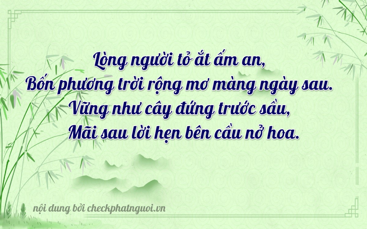 Bài thơ ý nghĩa cho <b>biển số 92A-24444</b> tại website checkphatnguoi.vn
