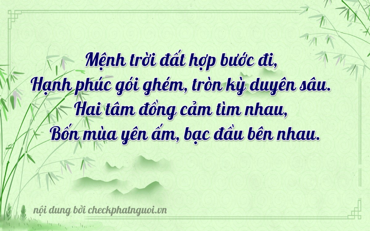 Bài thơ ý nghĩa cho <b>biển số 92A-38457</b> tại website checkphatnguoi.vn