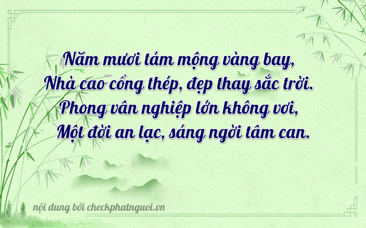 Bài thơ ý nghĩa cho <b>biển số 92A-58031</b> tại website checkphatnguoi.vn