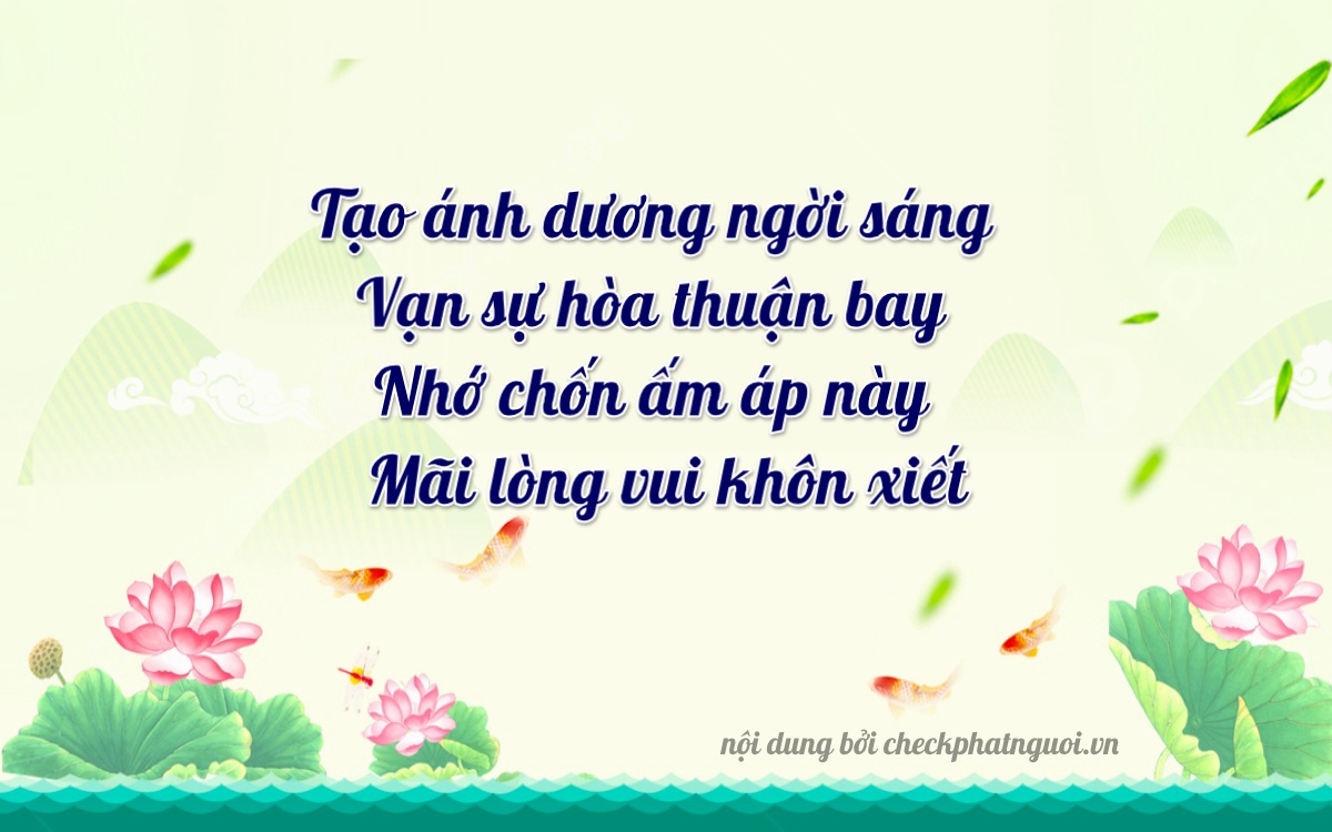 Bài thơ ý nghĩa cho <b>biển số 92B1-27988</b> tại website checkphatnguoi.vn