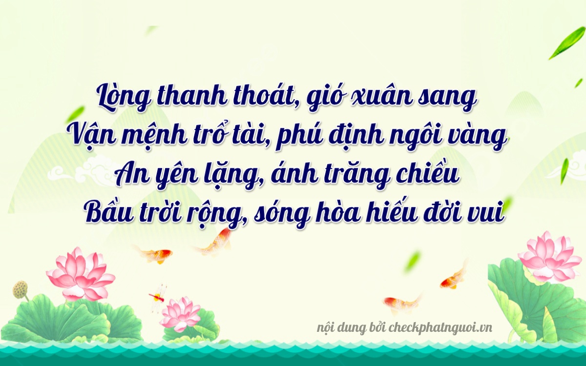 Bài thơ ý nghĩa cho <b>biển số 92BA-03042</b> tại website checkphatnguoi.vn