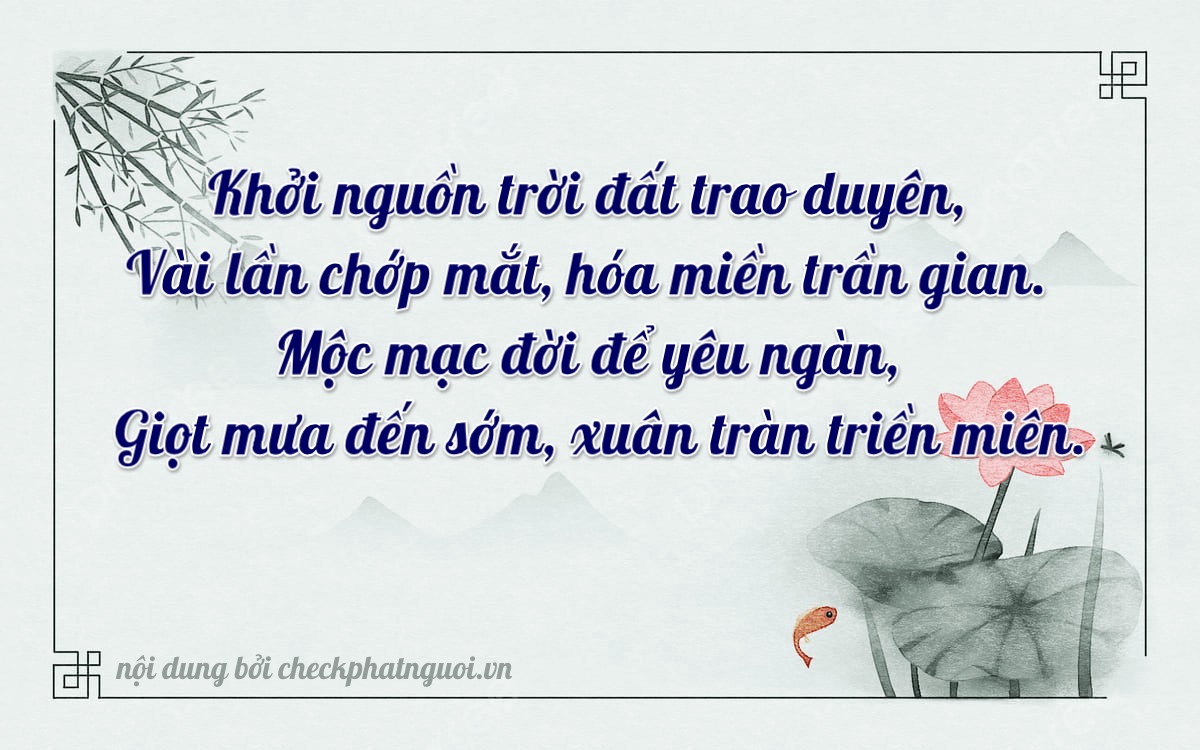 Bài thơ ý nghĩa cho <b>biển số 92C-07315</b> tại website checkphatnguoi.vn