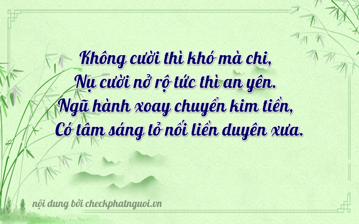 Bài thơ ý nghĩa cho <b>biển số 92D1-09471</b> tại website checkphatnguoi.vn