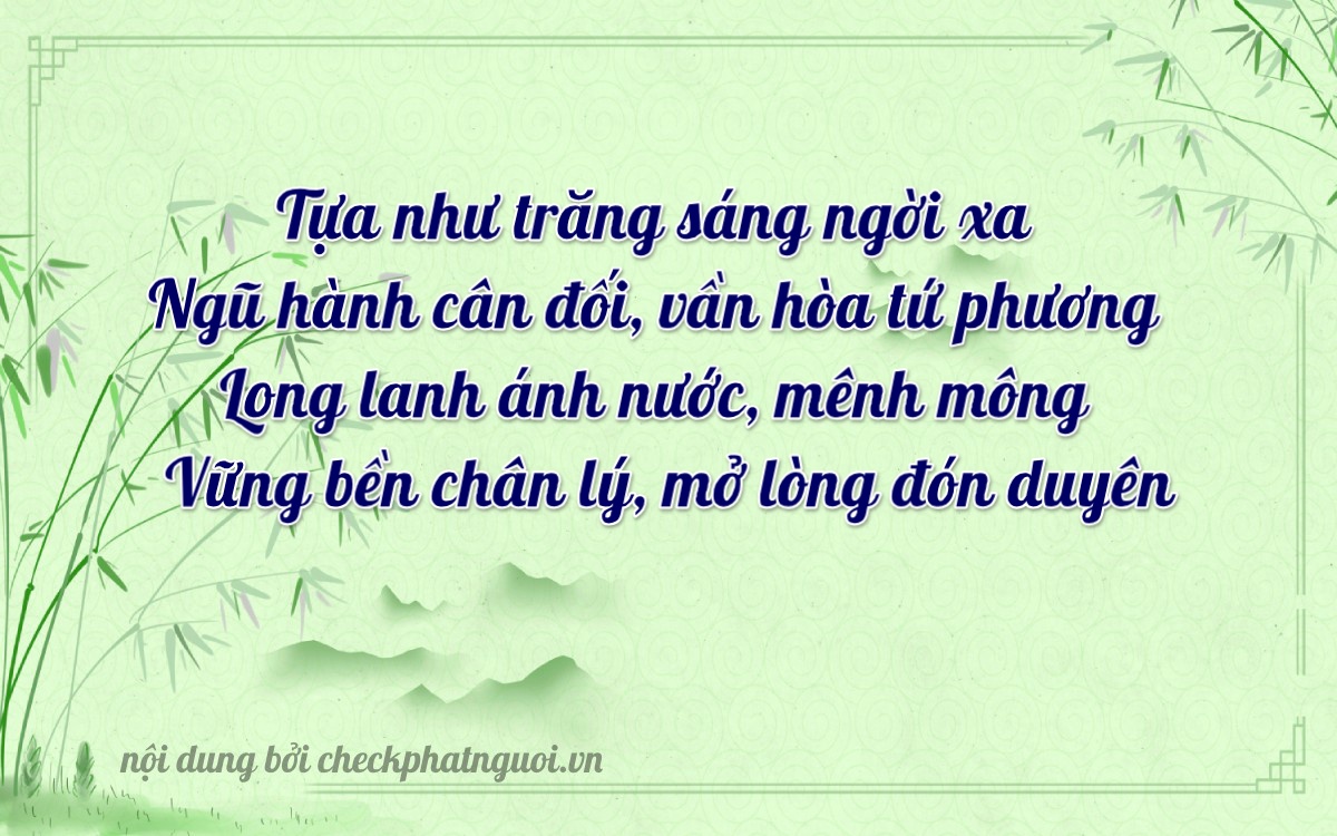 Bài thơ ý nghĩa cho <b>biển số 92D1-94487</b> tại website checkphatnguoi.vn