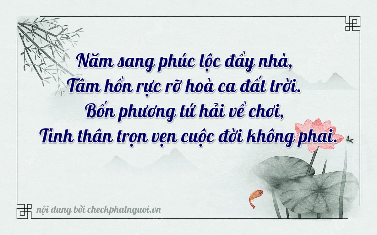Bài thơ ý nghĩa cho <b>biển số 92F1-58594</b> tại website checkphatnguoi.vn