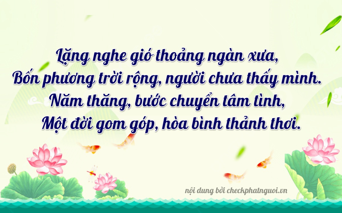 Bài thơ ý nghĩa cho <b>biển số 92L1-23451</b> tại website checkphatnguoi.vn