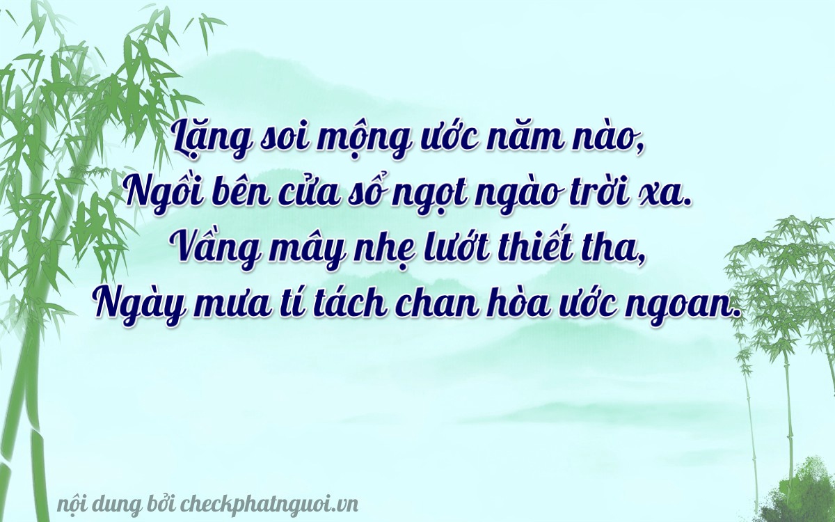 Bài thơ ý nghĩa cho <b>biển số 92M1-02762</b> tại website checkphatnguoi.vn