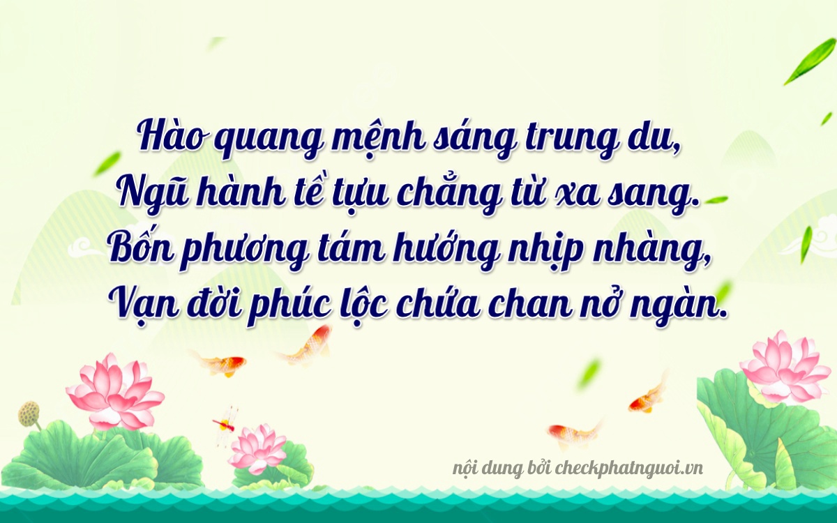 Bài thơ ý nghĩa cho <b>biển số 92M1-16782</b> tại website checkphatnguoi.vn