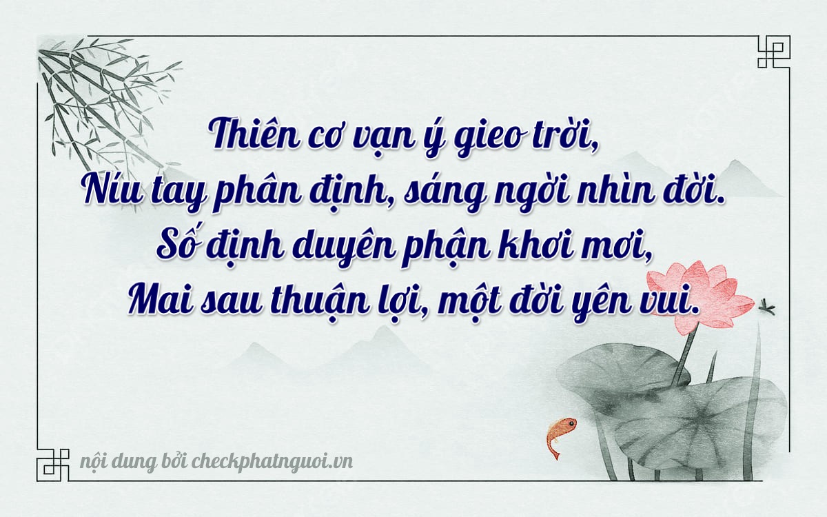 Bài thơ ý nghĩa cho <b>biển số 92PA-00608</b> tại website checkphatnguoi.vn