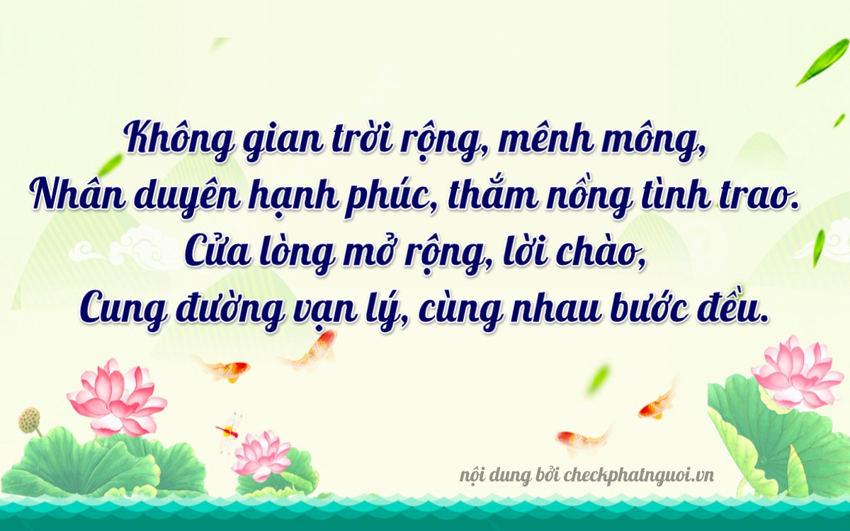 Bài thơ ý nghĩa cho <b>biển số 92TA-00912</b> tại website checkphatnguoi.vn