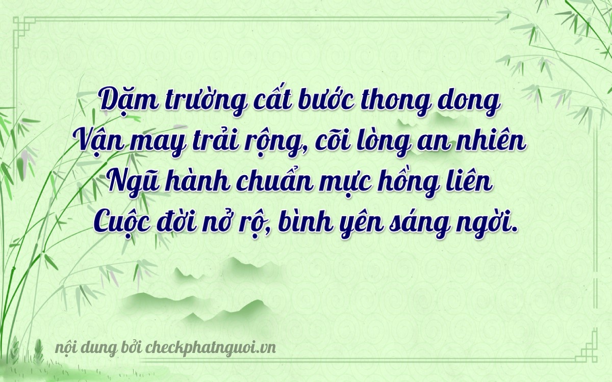 Bài thơ ý nghĩa cho <b>biển số 92V1-01204</b> tại website checkphatnguoi.vn