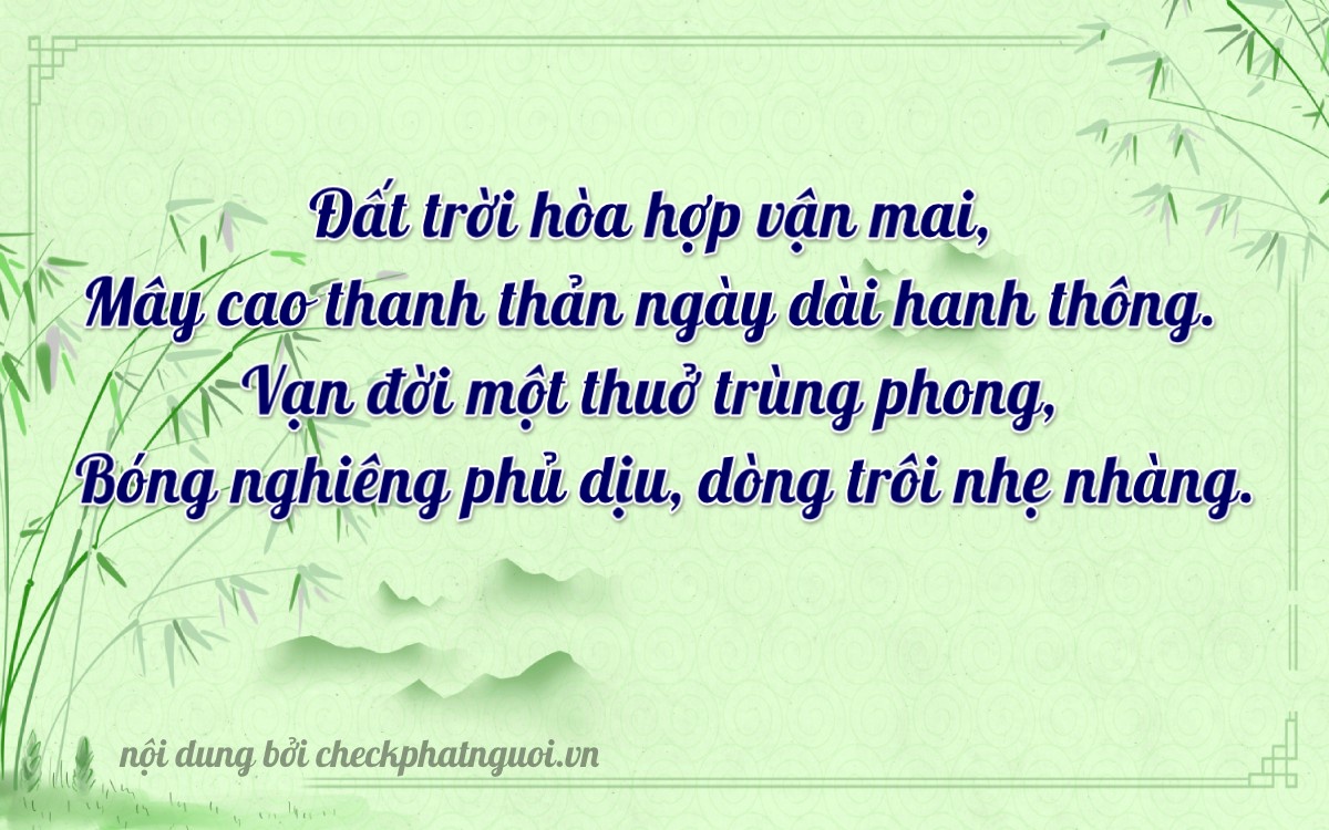 Bài thơ ý nghĩa cho <b>biển số 92V1-06044</b> tại website checkphatnguoi.vn