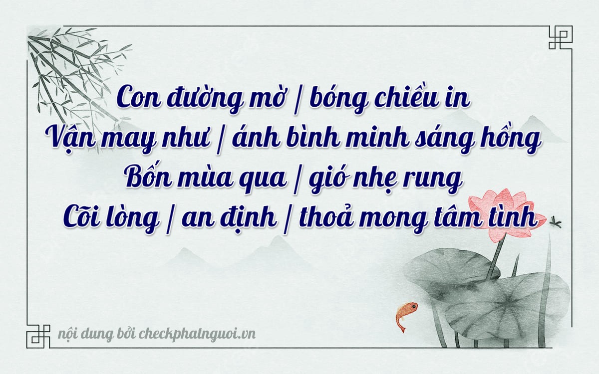 Bài thơ ý nghĩa cho <b>biển số 92V1-15425</b> tại website checkphatnguoi.vn