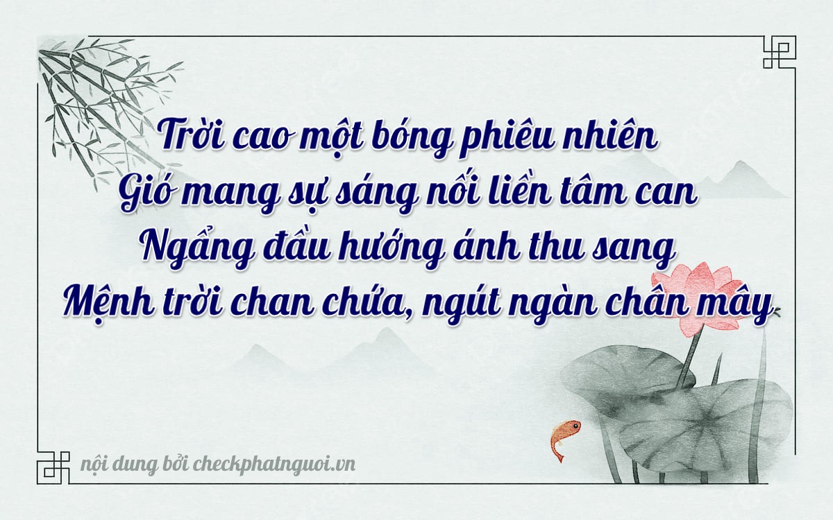 Bài thơ ý nghĩa cho <b>biển số 93555</b> tại website checkphatnguoi.vn