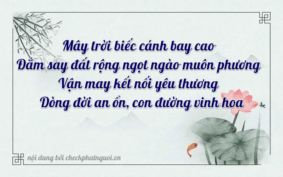 Bài thơ ý nghĩa cho <b>biển số 93839</b> tại website checkphatnguoi.vn