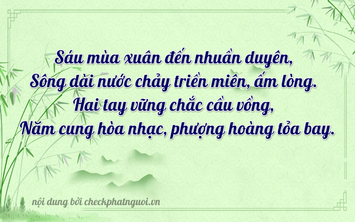 Bài thơ ý nghĩa cho <b>biển số 93A-36253</b> tại website checkphatnguoi.vn