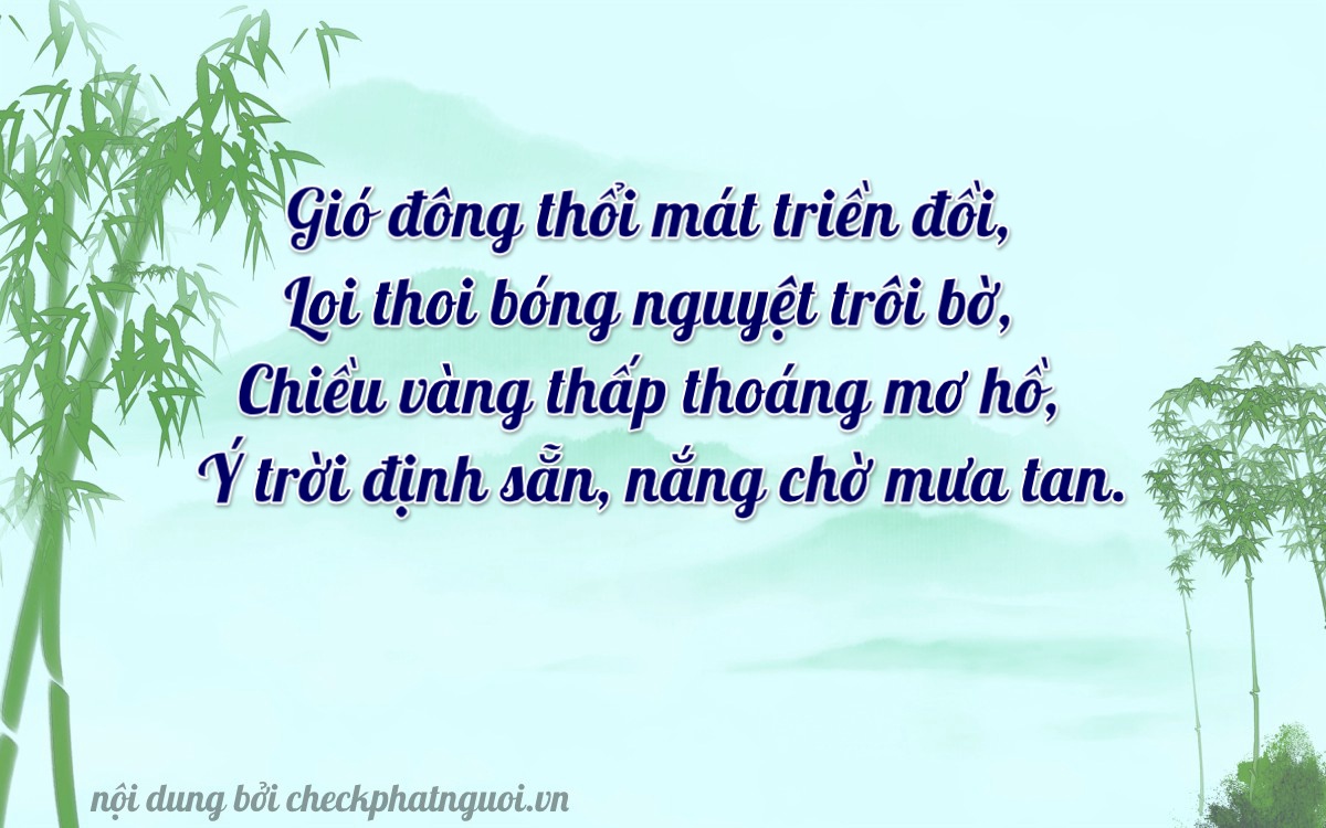 Bài thơ ý nghĩa cho <b>biển số 93P2-02778</b> tại website checkphatnguoi.vn